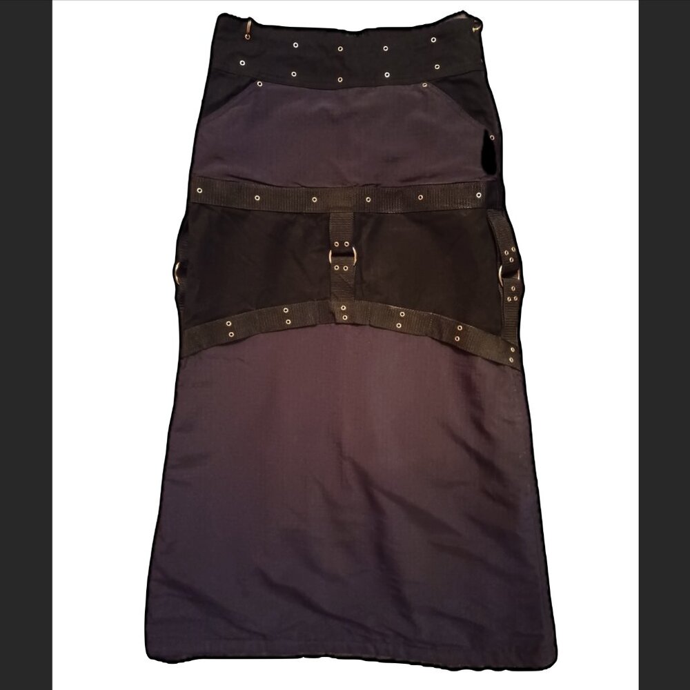 MAC Girl goth bondage maxi skirt